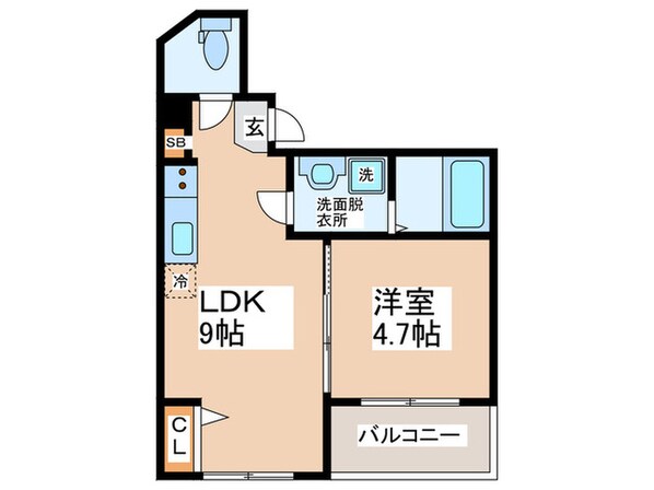 AIWA RESIDENCEの物件間取画像